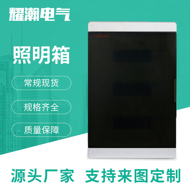 天翼型PZ30铁底36回路强电箱