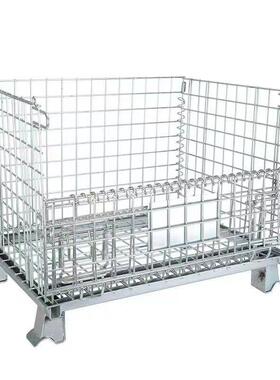 储笼蝴蝶笼物流周转箱446家直销可厂仓折叠储物厂笼成品框包邮家