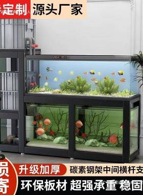 鱼重架置物架21967子鱼缸柜缸鱼缸桌鱼缸底座金属钢架超强承多缸层鱼架