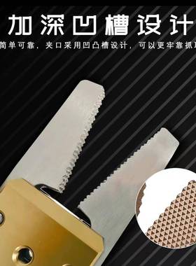 水星塔414夹具配件机械手STAR迷你夹子CHK-ME-12-C/ES-08-C气动口