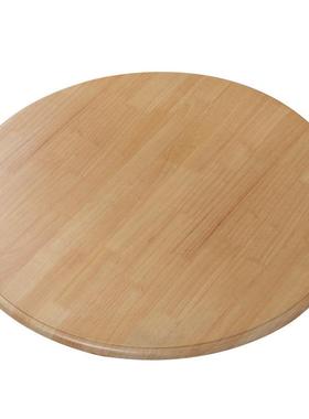 实木餐面桌酒转盘式现代家用店49226饭店旋转圆桌饭桌转台胡圆桌