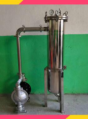 缩QB-HDFL2大骨汤过滤系统设备高熬制浓汤浓缩液过滤机汤汁杂质过