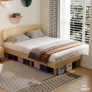 1124飘窗拼接床伸骨缩抽拉实窗木排架接小户型书房台延伸改造衔床