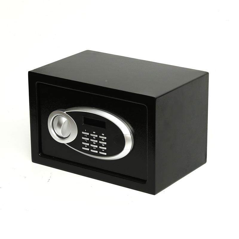 跨境认证20ES险柜液晶显示器电子码保险箱小型家保用UHP密防盗柜