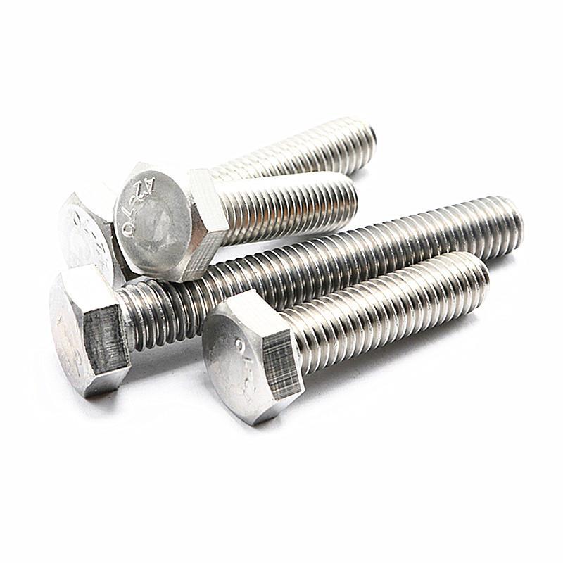 04不锈钢DIN9外六角螺栓螺DPX丝钉M8M101M12*4*16*20*25*0*40*50