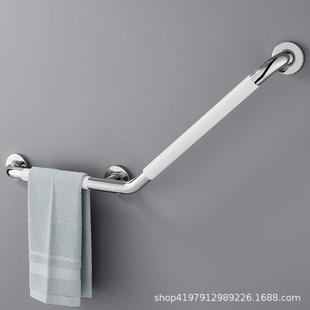 扶手304不锈钢浴室卫间厕所拉无障5碍残63543疾人生老人安全防滑1
