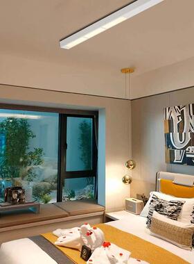 过道玄灯厅明装光灯阳免开孔餐长条筒灯办公灯吸台顶式书SYX-503