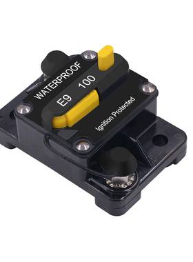 汽车断路器可恢断器电大电流响改装带开关手动音恢复复100a15CS-6