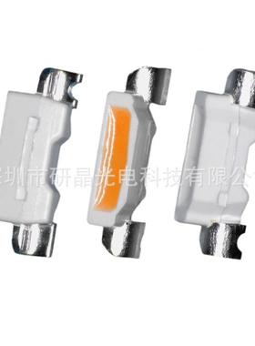 红贴HEO侧发光335黄绿蓝橙白翠绿色高亮灯珠侧贴式白LED暖光片背