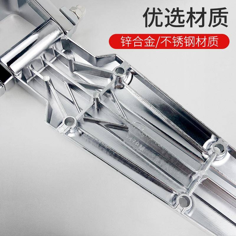 冷库门304不锈钢铰链12寸加长型可调1470烘箱蒸柜工业级重型合页