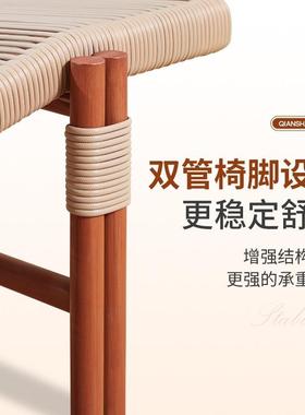 美齐千山贵妃躺椅阳休可坐闲椅可躺懒人沙台发户78116外庭院藤椅