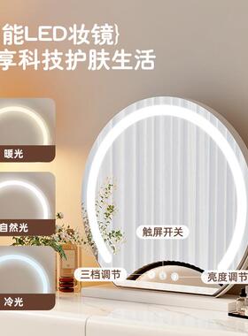 小户型梳妆台室224新款奶油风60c化卧m现代简约妆桌0床头斗柜UND