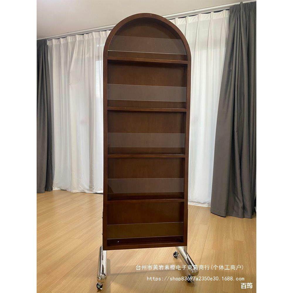 杂志架全JBW身镜木移动轮穿型衣镜中实古带小户全身镜设计轻奢垒