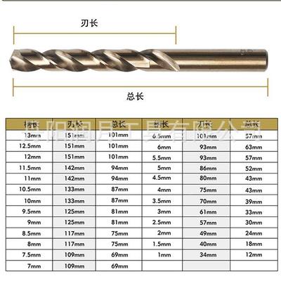 25PC多功能M3麻33880花钻玫瑰盒数控磨制钴双5后角打锈不钢含钻头