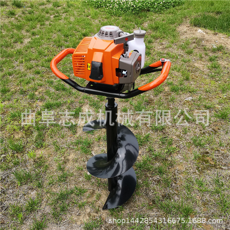 志成农用打坑钻土机果园施肥