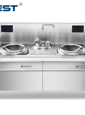 FE爆ST立式商用电磁炉15KW凹面小炉1千瓦ZCL厨房大功2率炉灶6炒00