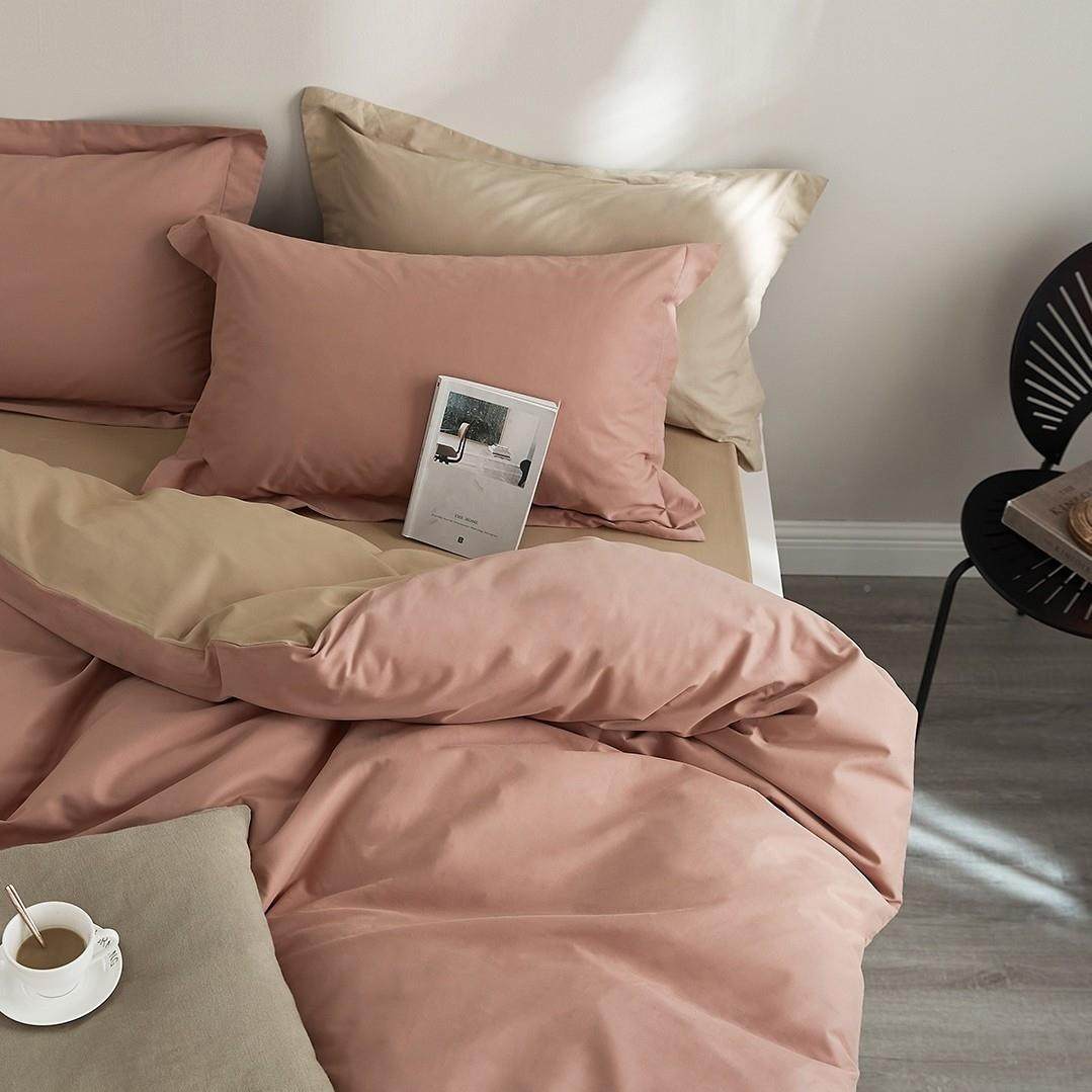 磨秋冬纯季100s全棉毛四件套棉被套床单长冬季绒棉4件套NID简约纯