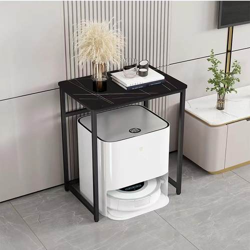 沙发侧边角几奢客厅大理石收纳架茶轻几小子拖扫地机F77J5T87器物