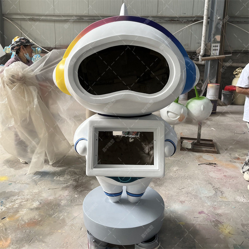 机器人互动雕塑大摆件酒吧ktv商场科技馆客厅落地装饰太空人模型