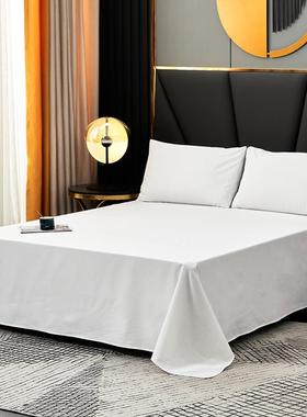 件酒店宾馆白色纯床上四套套宿舍三HQX件套被子一整套八件床笠款