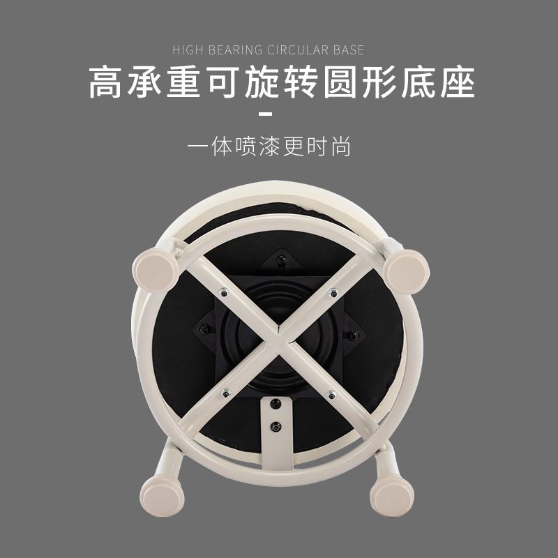凳W7矮靠凳带滑轮背家201B童用儿学步带娃万向轮小凳子带轮的板静