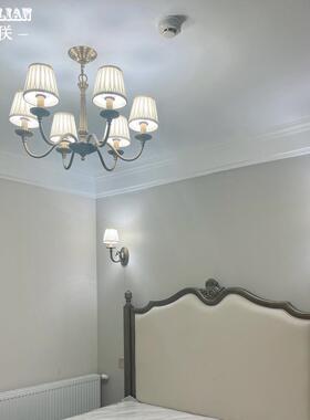 美式简约奢客厅灯现代大气创意轻吊餐厅卧田室欧式园复90650古全