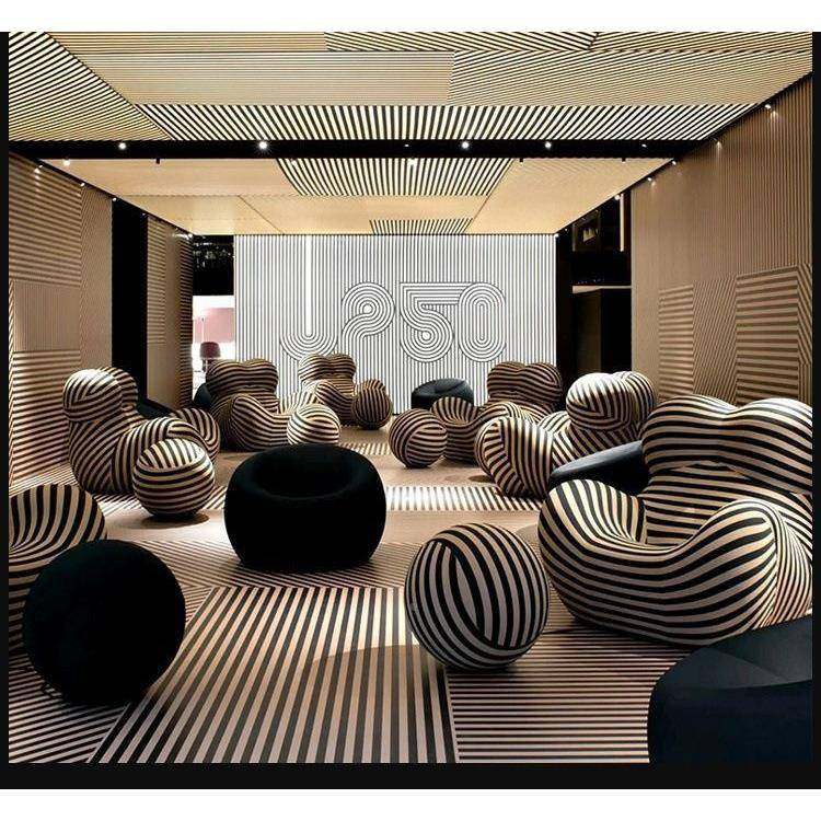 妈人妈的怀抱VMY布艺懒椅休闲单沙发客厅意式极简设计师阳台人椅