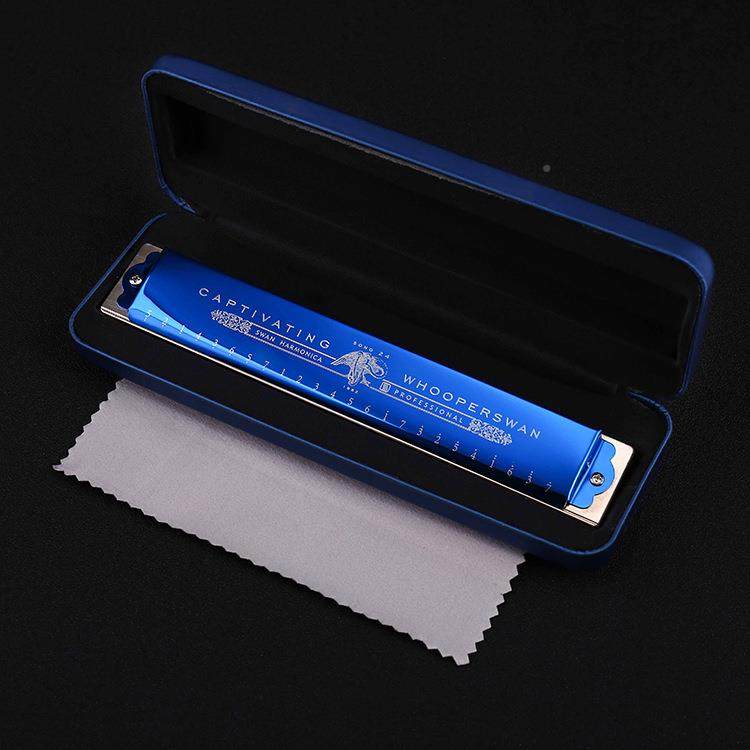 2口琴4孔专业复初学音者c54868调成人儿童练习赛演奏口比琴乐器