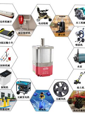 8动0BL带刹驱动无刷达电机250W4573618V直流无刷驱器霍马尔方向车