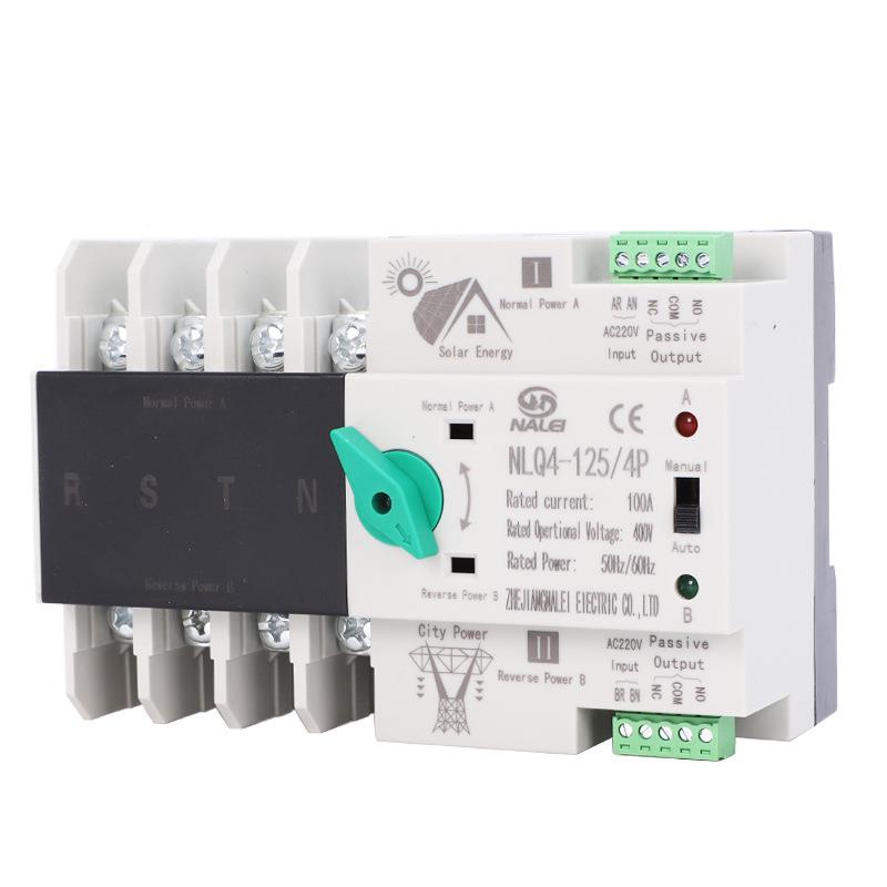 38发0V光伏电GOO自动转换开关A不断电双电源自动切换关开4P10063A