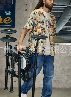 dnner电子鼓架子鼓专业演奏学入o门儿便72162童携智能初爵士鼓电鼓