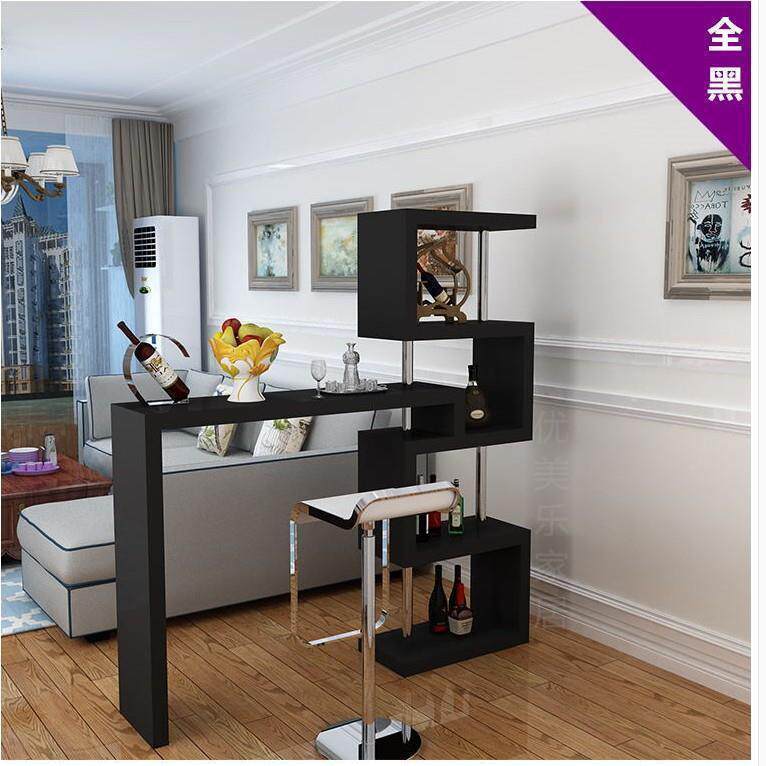简易家用厅靠客墙吧台旋转吧台桌电脑餐厅断吧台隔酒柜XBU桌小吧