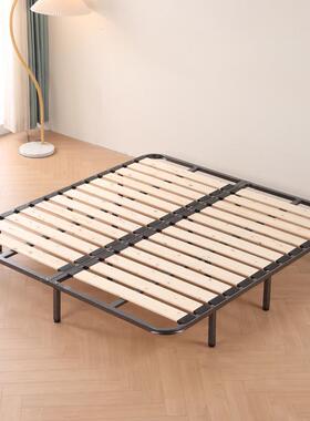 排骨架床架板榻米架子可折床叠实IPV木1.8米1床.5m钢架加厚龙榻骨