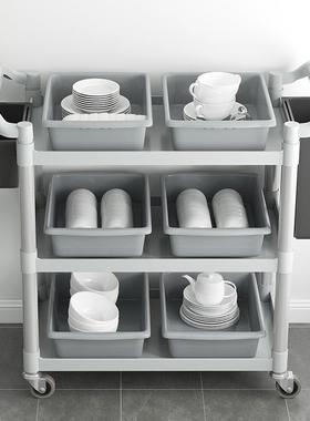 不餐锈钢ZG-54944商三层收上菜车多功能小推车酒店厅用饭店餐餐饮