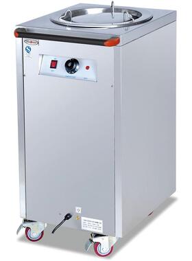 店ER-碟2双酒头OUM保温暖碟车自助餐暖机不锈钢移动暖碟保温车