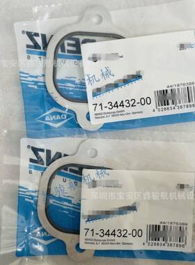65071-3442-00进气管垫MTU31动2V2000发机进气歧管垫片71-344032-
