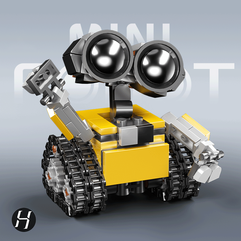 瓦力积木机器人星球大战机器人拼装儿童科技益智男孩积木模型玩具,玩具/童车/益智/积木/模型,普通塑料积木,淘宝优惠券,粉丝福利购,淘宝优惠卷