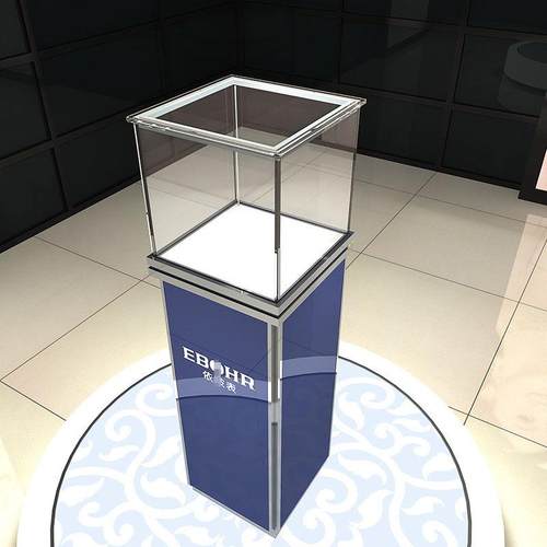 鸿钛玻璃立柜珠宝样品古董铝合金展示柜饰品首饰组装简约展示架