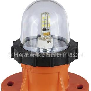 工厂救生艇频闪示位灯HXQD-3救生筏固定式照明灯