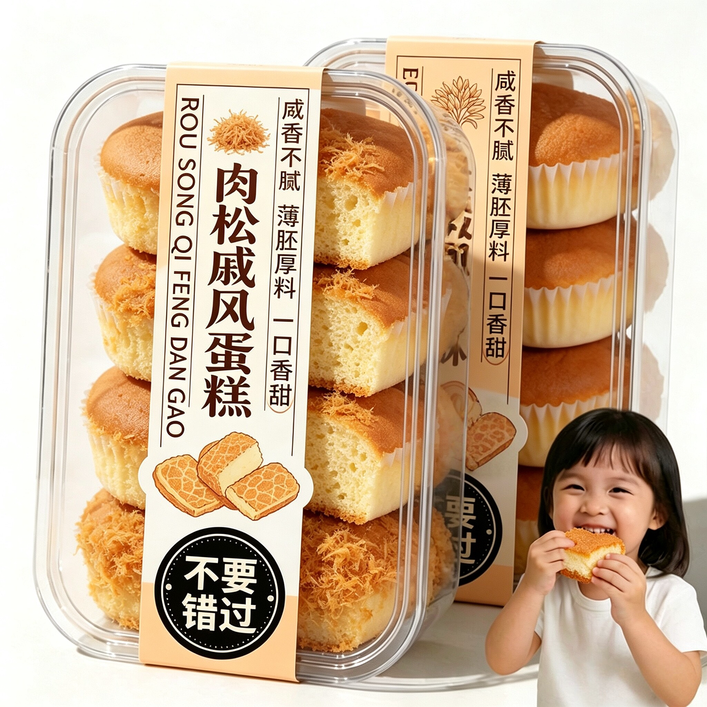 肉松戚风蛋糕旗舰店早餐面包1kg拔丝糕点休闲小零食办公室下午茶