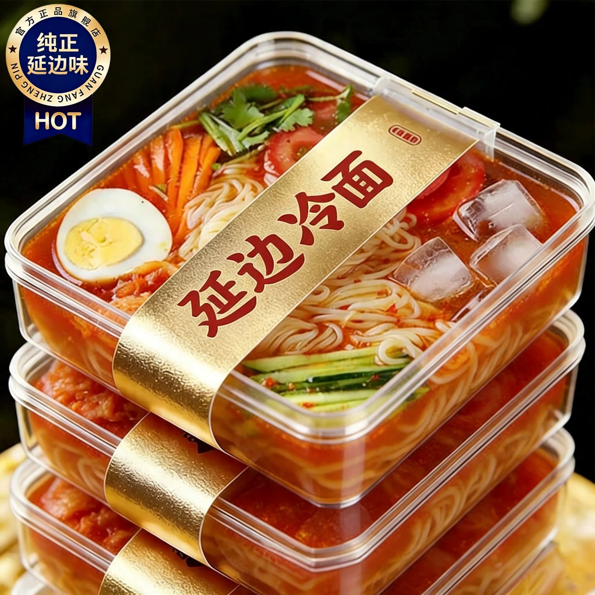央妈推荐！冷面延边朝鲜族东北荞麦面条官方旗舰店正宗热销榜即食