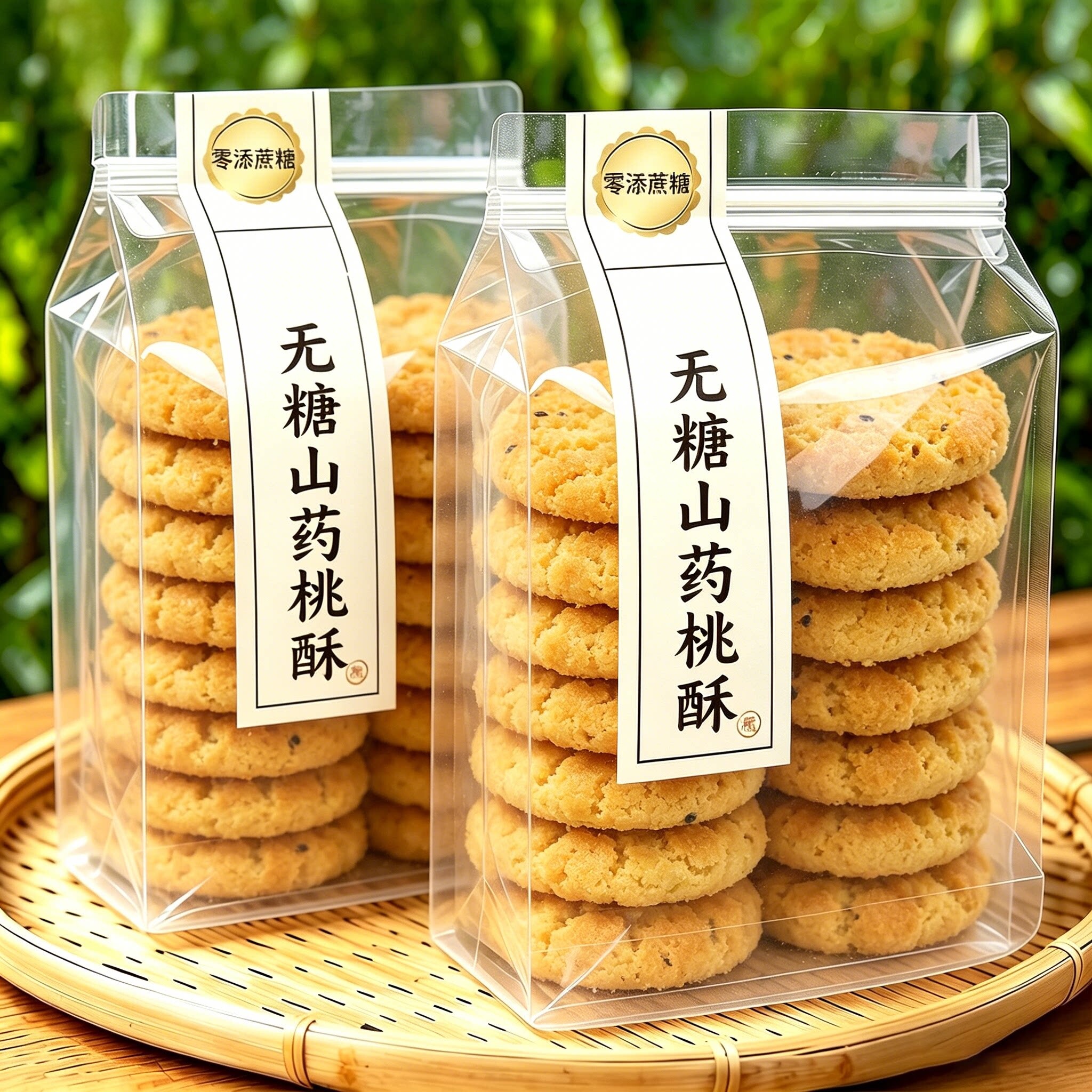 农科院桃酥老式山药无糖独立包装袋官方旗舰店整箱宫廷手工糕点图片