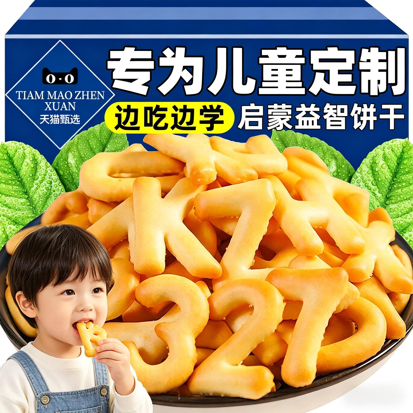 数字饼干儿童小包装无添加图片
