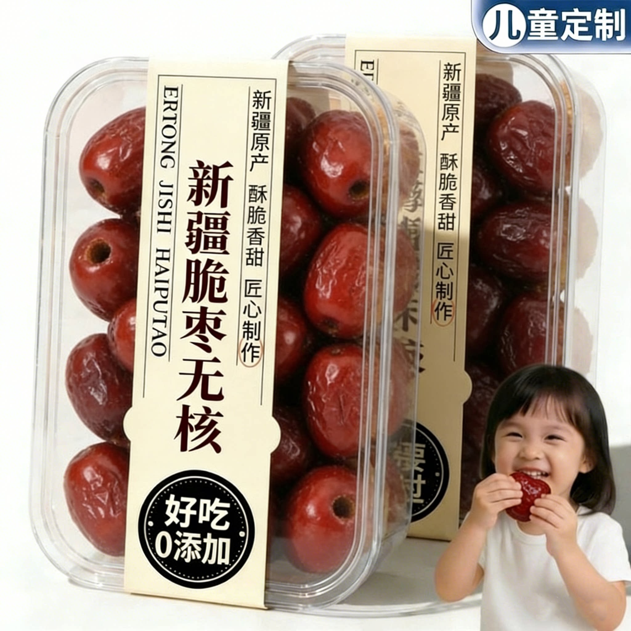 农科院新疆香酥脆枣无核酥脆特级去核红枣冻干非油炸官方旗舰店