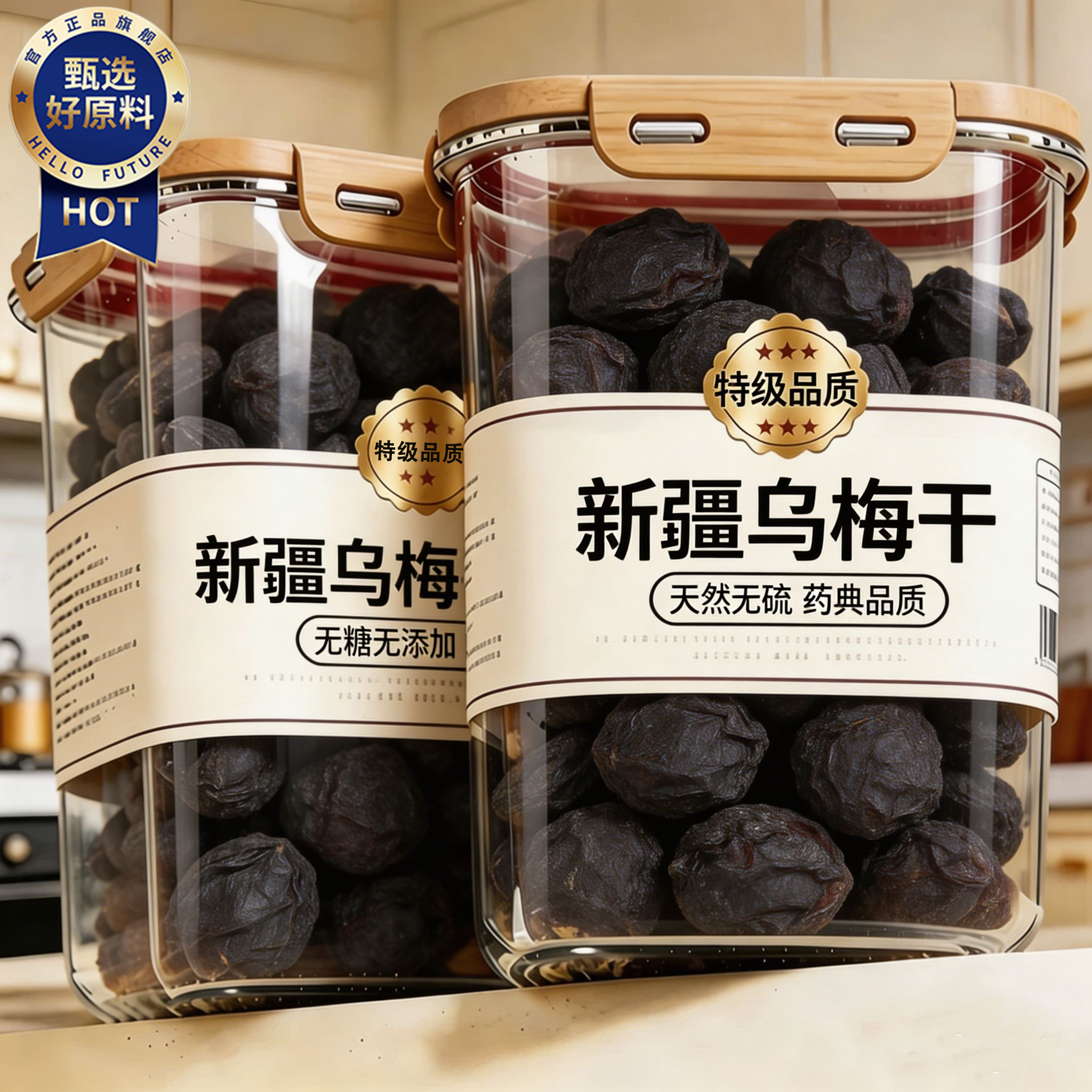 农科院乌梅干正品官方旗舰店新疆无糖无添加泡水中药材用正宗纯西