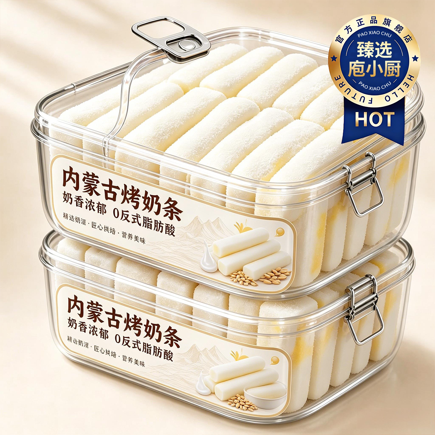 农科院内蒙古烤奶条鲸蒙高钙宝宝新疆特产独立包装儿童无糖草原图片