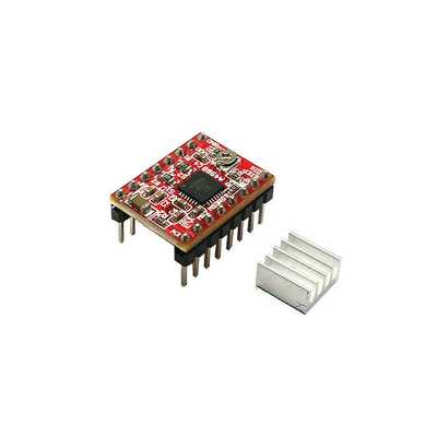 3D打印机配件 步进电机驱动器A4988 16细 DRV8825 32细分驱动器