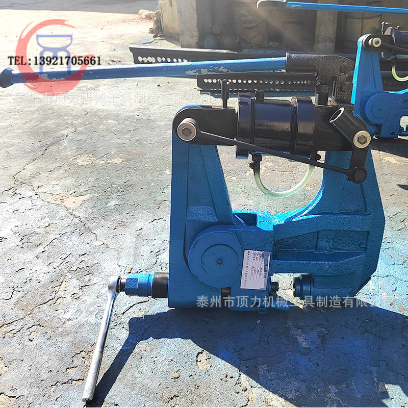 kky500液压挤孔机钢轨打孔机矿用钢轨轻轨打孔矿山井下道轨打眼机
