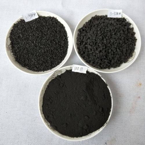 无杂橡胶颗粒废旧轮胎黑