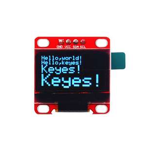 0.96寸OLED屏幕液晶显示屏IIC通信模块SSD1306蓝屏兼容arduino